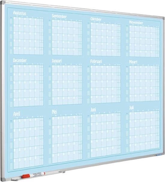 Agenda annuale blu, Profilo Softline, Ago-Lug, GB