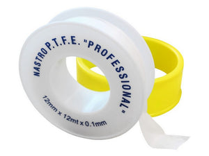 nastro teflon 1/2x12 mt. spessore mm. 0,10 cod:ferx.vit36260