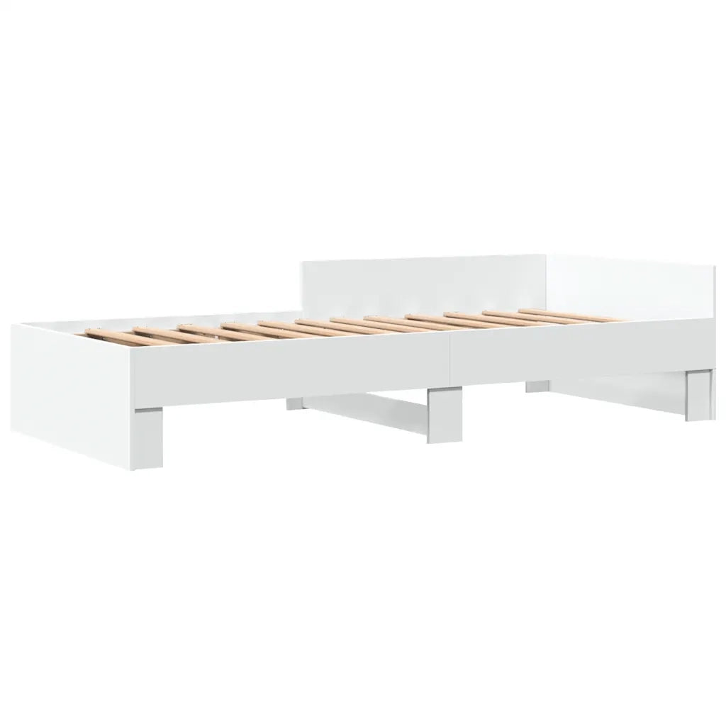 Giroletto Bianco 90x190 cm in Legno Multistrato 849586