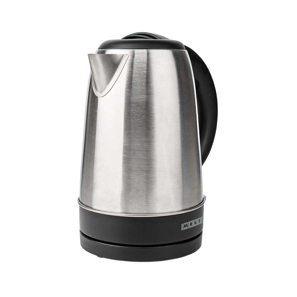 Bollitore 1,7 L 2200W in Acciaio Inossidabile con Strix e Riscaldamento Nascosto Nero / Argento MELISSA