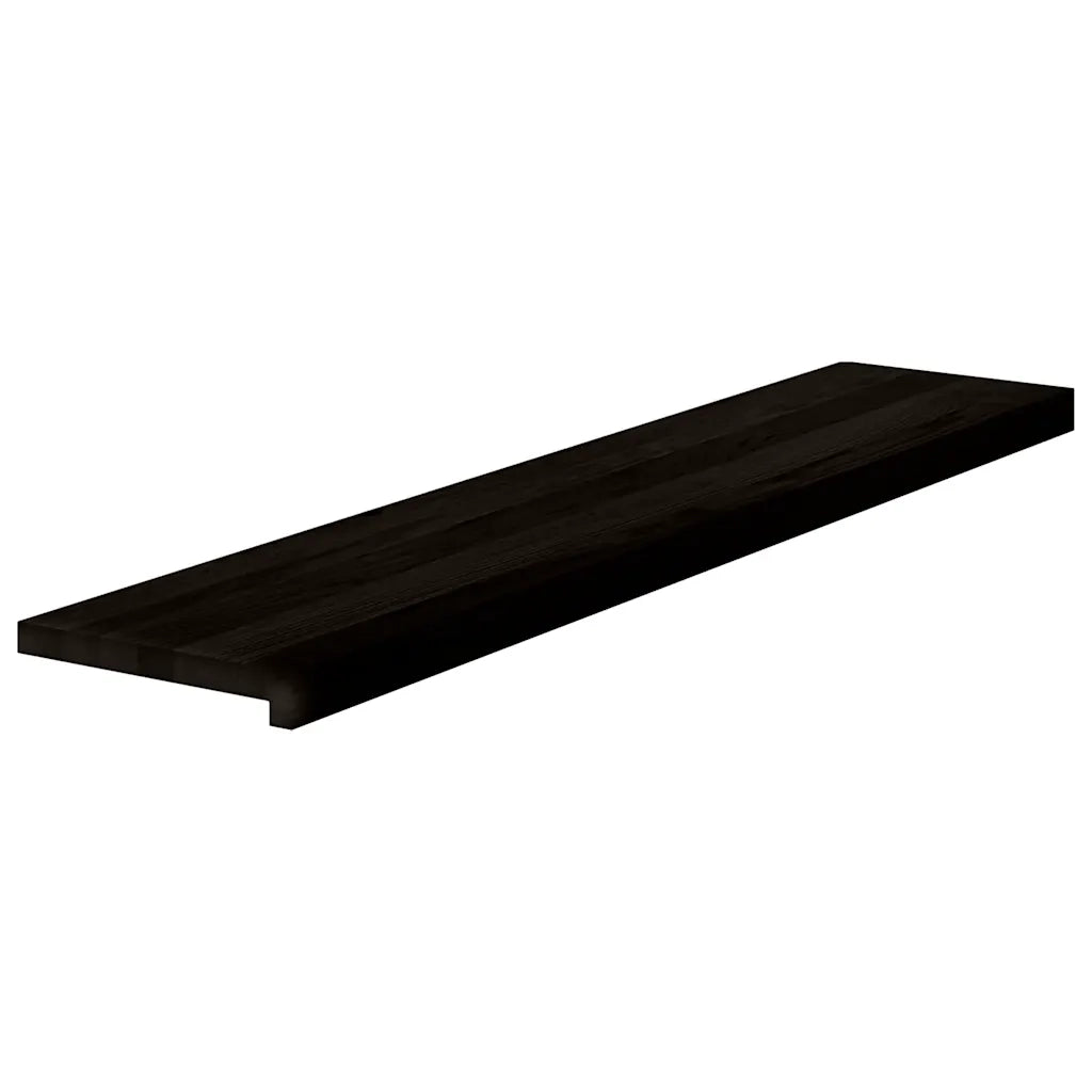 vidaXL Gradini 2 pz Marrone Scuro 120x30x2 cm Legno Massello Rovere