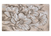 Tappeto Salotto Velour Antiscivolo Disegno Asturia By Suardi - 115x175 - Tortora
