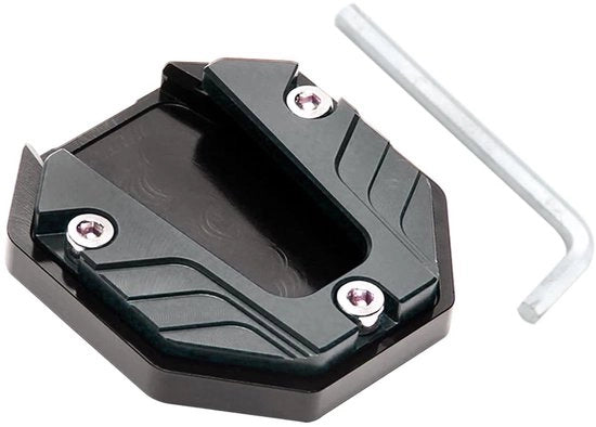 Accessori per motocicletta - Sostegno motore universale - Piastra di allungamento antiscivolo - Materiale in alluminio CNC - Dimensioni 53x58mm