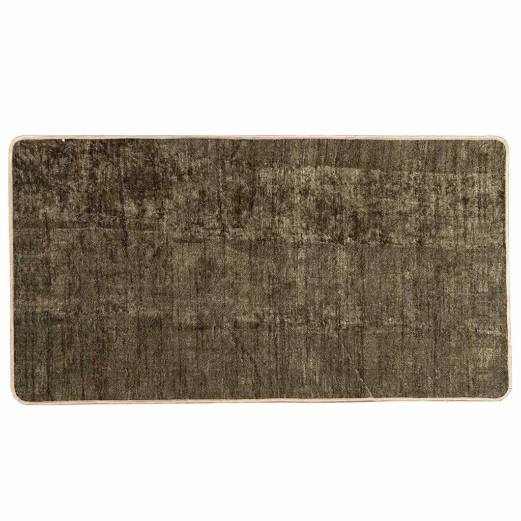 Runner Tappeto MARSA Verde Foresta 80 x 150 cm Poliestere e PVC 42023140