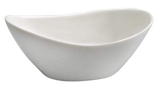 Set 3 Insalatiere 20x15,5x8 cm in Porcellana Allluminica Kaleidos Aluxina Bianche