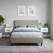 Mobiletto da notte a muro 2 pcs Bianco 34,5 x 33 x 20 cm 898596