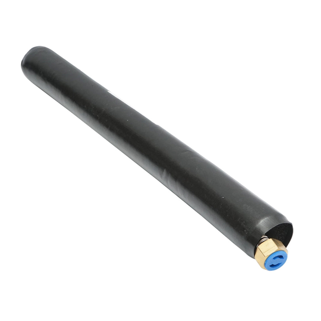 Tubo flessibile in acciaio inox da 500 mm, 1/2" con isolamento in EPDM per pannelli solari