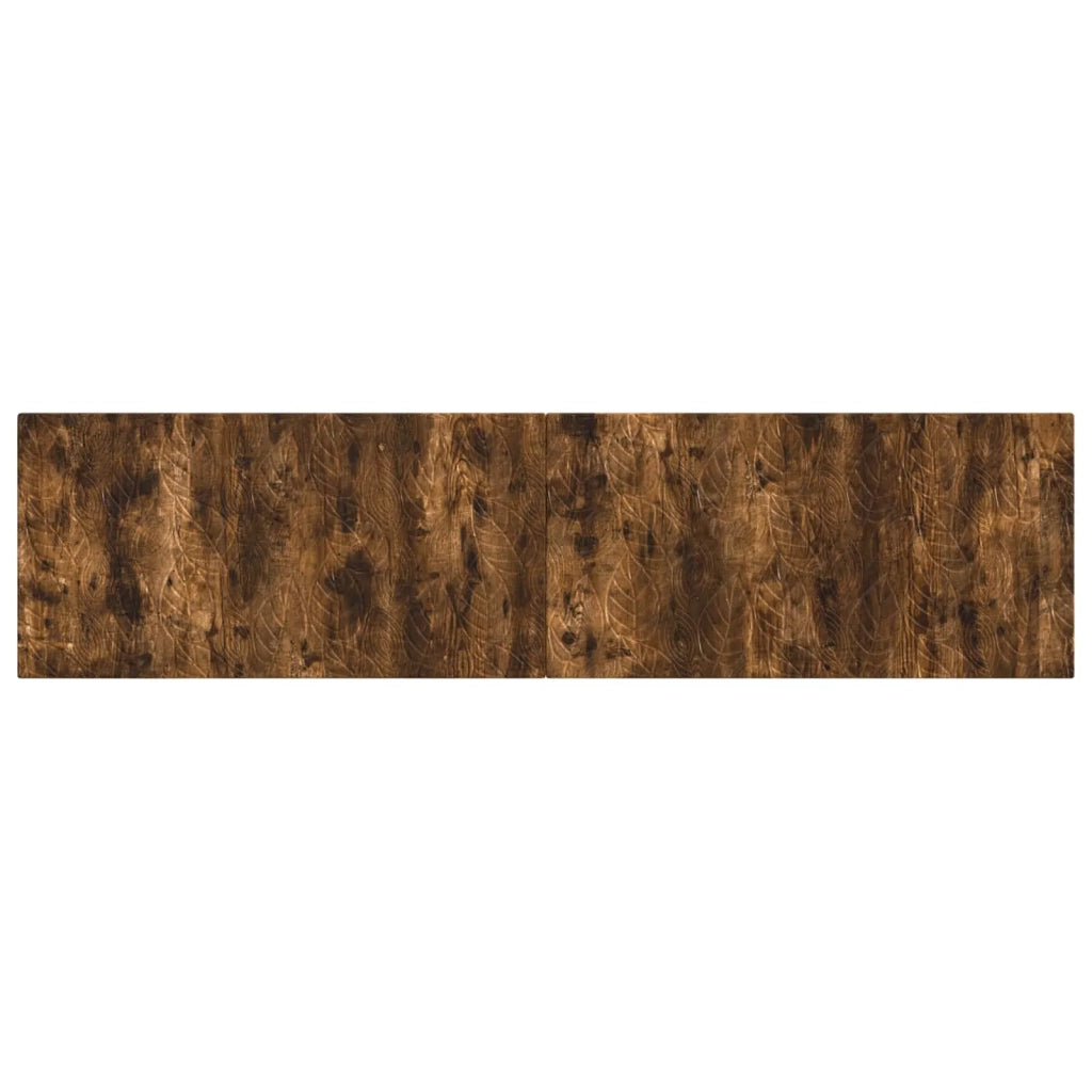 Testiera da Muro DELFT Rovere Fumo Legno ingegnerizzato 897150