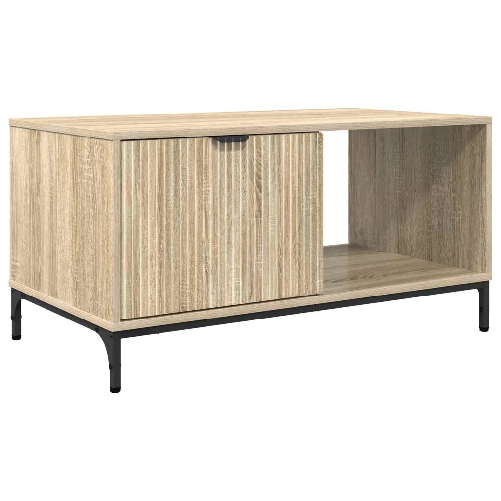 Tavolino da salotto con cassetto Rovere Sonoma 90 x 49 x 46 cm 883446