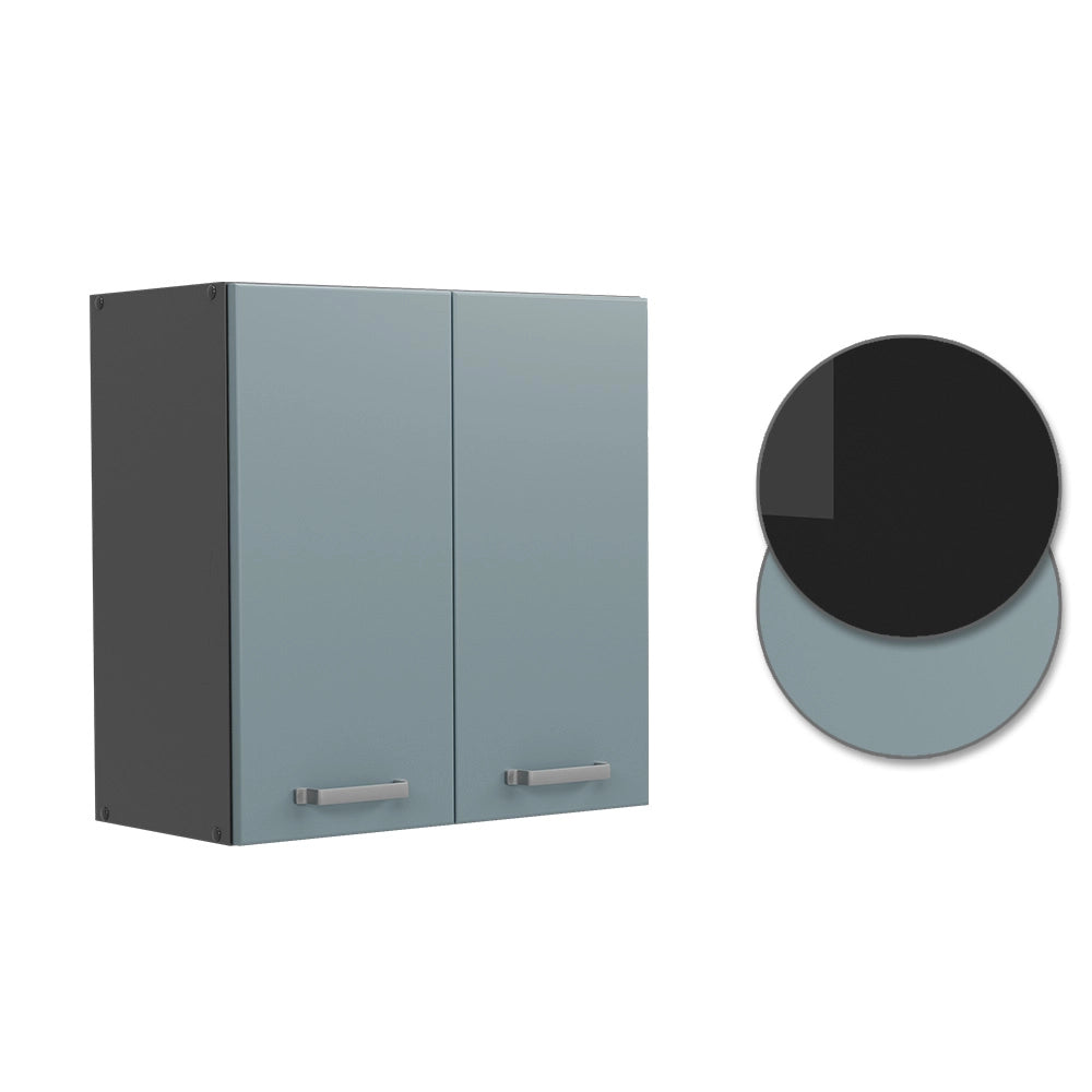 Vicco Pensile da cucina Grigio-blu 60 cm