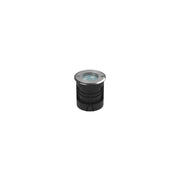 NANO SIGMA Faretto LED da Incasso a Pavimento 3W 3000K Fascio 30° Rotondo IP65 IK05 Acciaio Inox Argento Spazzolato per Illuminazione Outdoor