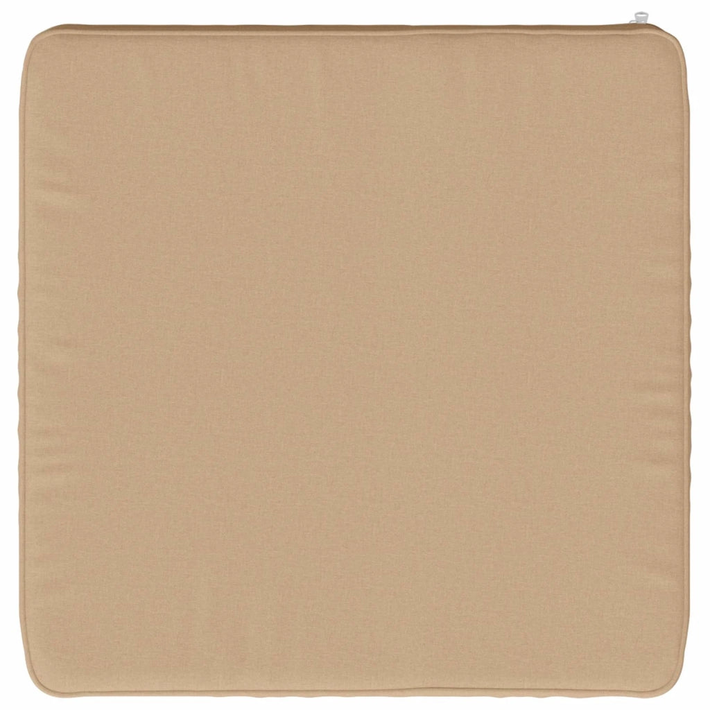 Cuscini per Sedia in 4 Pezzi VUGHT 4 pcs 100% Poliestere Sabbia 946271