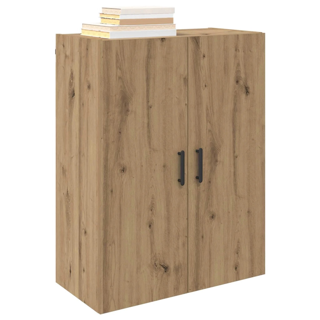 Mobiletto a muro 2 pcs Rovere artigianale 69,5 x 34 x 90 cm 3394531