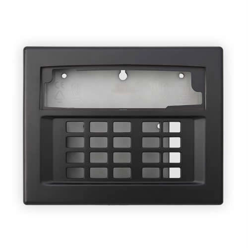 CUSTODIA NERA PER LA PERSONALIZZAZIONE DELLA TASTIERA PYRONIX LCD-CASING/BLACK