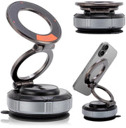 Oggetto per Smartphone Magnetico - Adattabile - 360° Ripiegabile - Con Attacco a Viti - Potenza Magnetica Aumentata - Compatibile con Tutti i Telefoni Intelligenti - Supporto Autoportante
