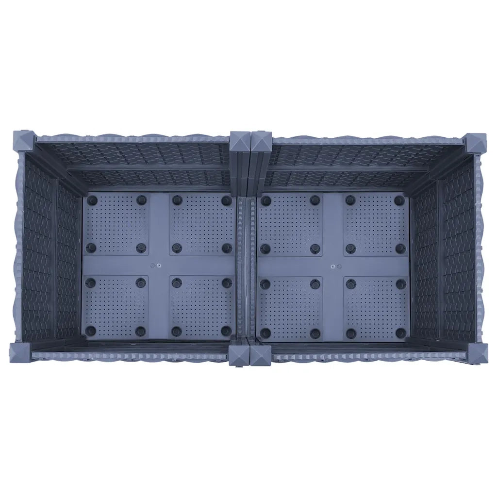 Fioriera Rialzata 80x40x38 cm in Polipropilene 310402
