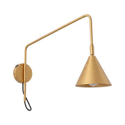 Applique NOX 1 oro con interruttore