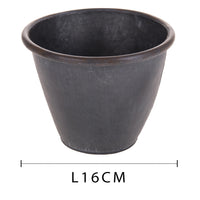 Set 2 Contenitori Decorativo Metallo 16 cm