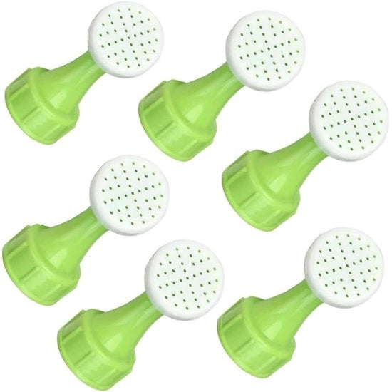 Sostituti di Sproeikop 6 pezzi - Dose a flessa per giardiniere - Irrigazione per piante - Adatto per bottiglie di acqua - Materiale Polipropilene
