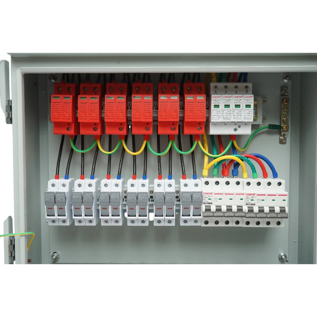 Quadro di protezione con fusibile 380V per impianti fotovoltaici 20-30KW DC/AC con 6 stringhe IP65