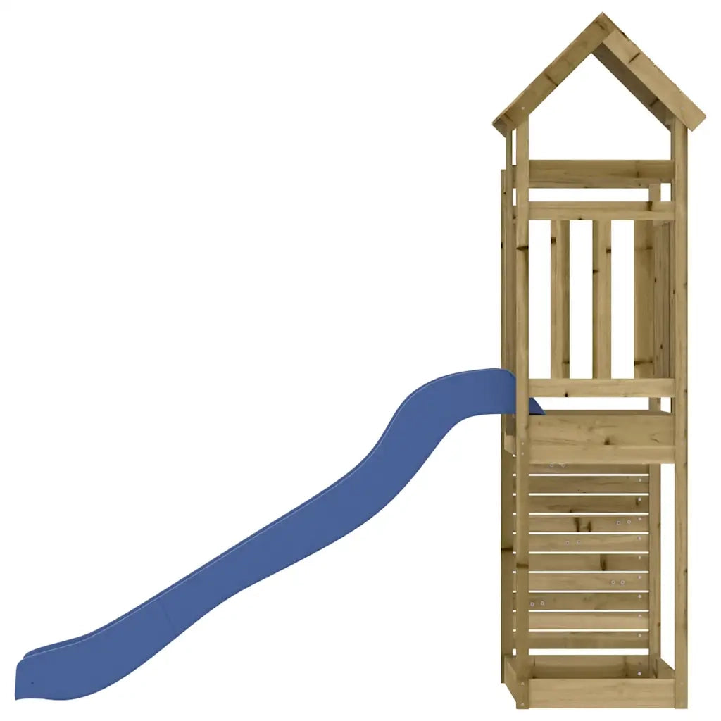 Set da Gioco da Esterno in Legno di Pino Impregnato CFW2987233