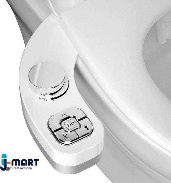Bidet Automatico - Non Elettrico - Toilet Bidet Spruzzatore - Idraulico - Doppio Getto - Regolabile Pressione D'Acqua