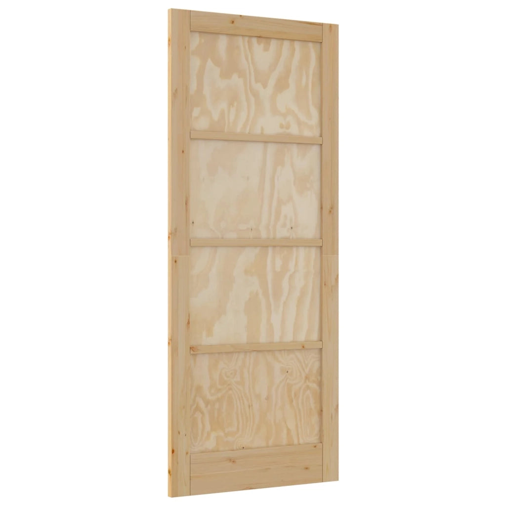 Porta Interna Naturale 86 x 211 cm Legno compensato