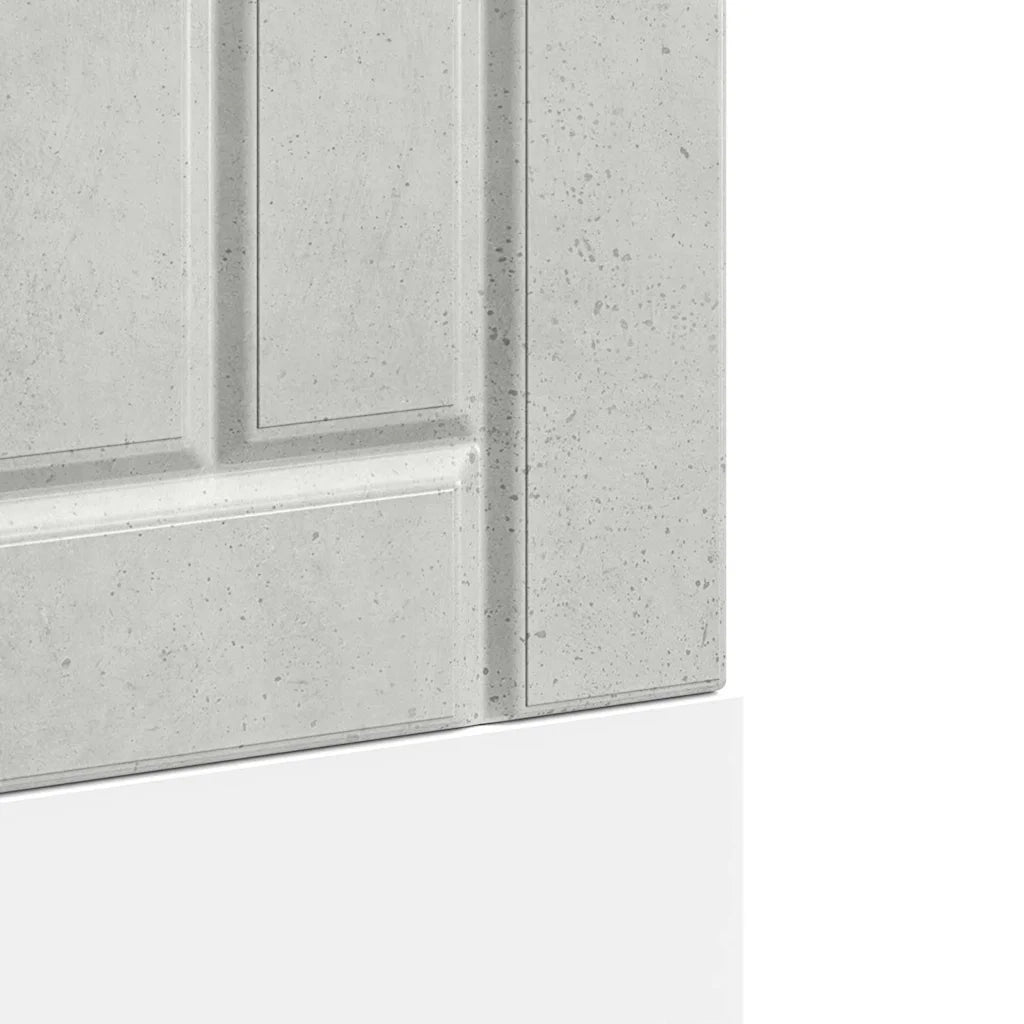 Pannello Lavastoviglie Lucca Grigio Cemento Legno Multistrato 853901