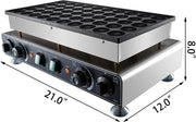 Pannocchiette Professionale - Pannocchiette Pan - Pannocchiette - Macchina per Wafel - 16000W - Wafeliera - Pannocchiate - B.O.S.