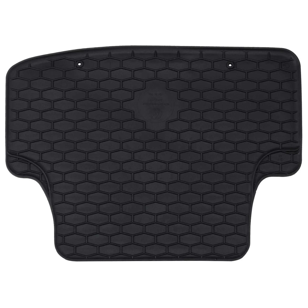 Tappetino per Auto 4 pz Nero Gomma CFW2851889