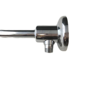 Kit set con braccio doccia da 30 cm e deviatore a pressione