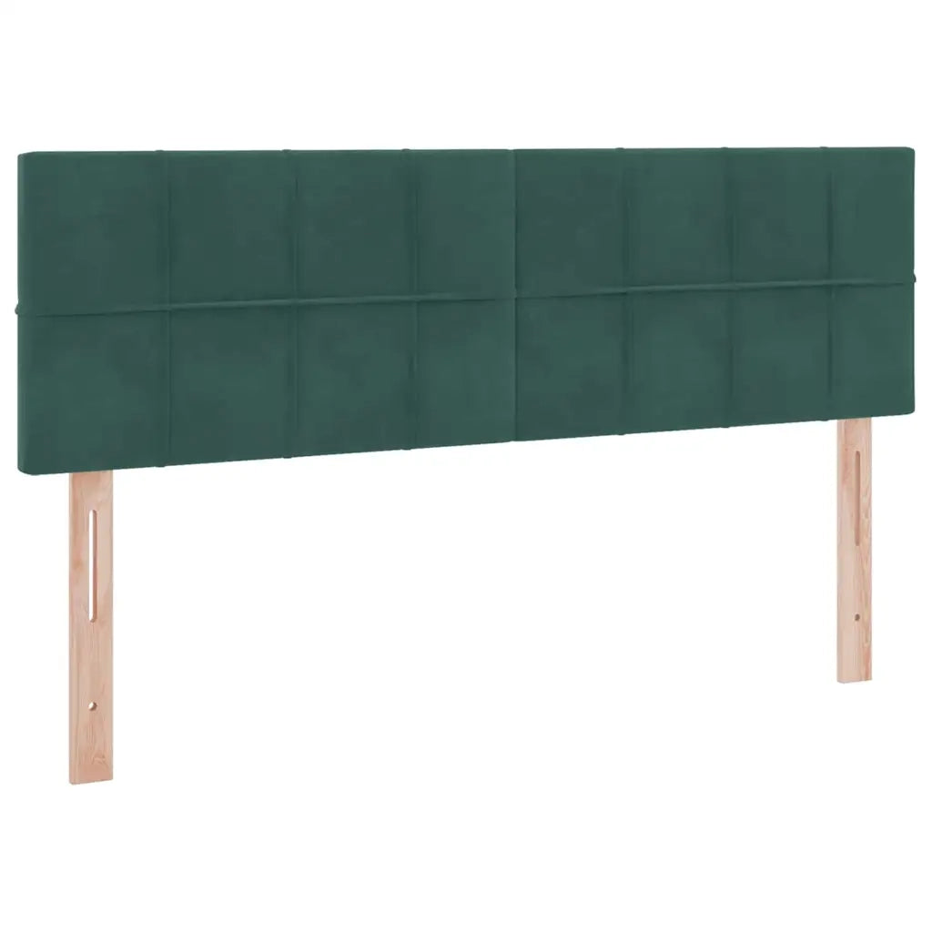 Letto con Contenitore Verde Scuro 140 x 200 cm Velluto 3370764