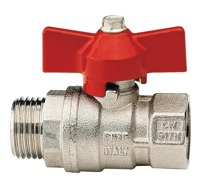 valvola a sfera vienna in ottone m/f art. 119 mis. 1/2 cod:ferx.vit11103