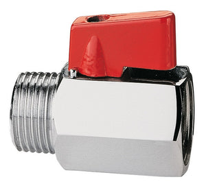 valvola a sfera in ottone mini m/f art. 126 mis. 1/2 cod:ferx.vit5748