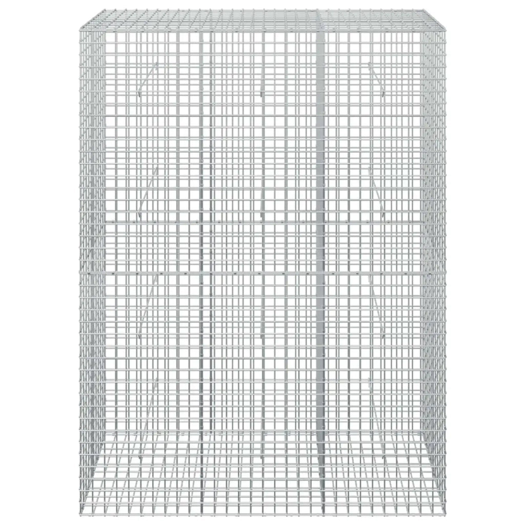 Gabione con filo da 5 mm e rete da 5x5 cm 150x50x200 cm 3464301