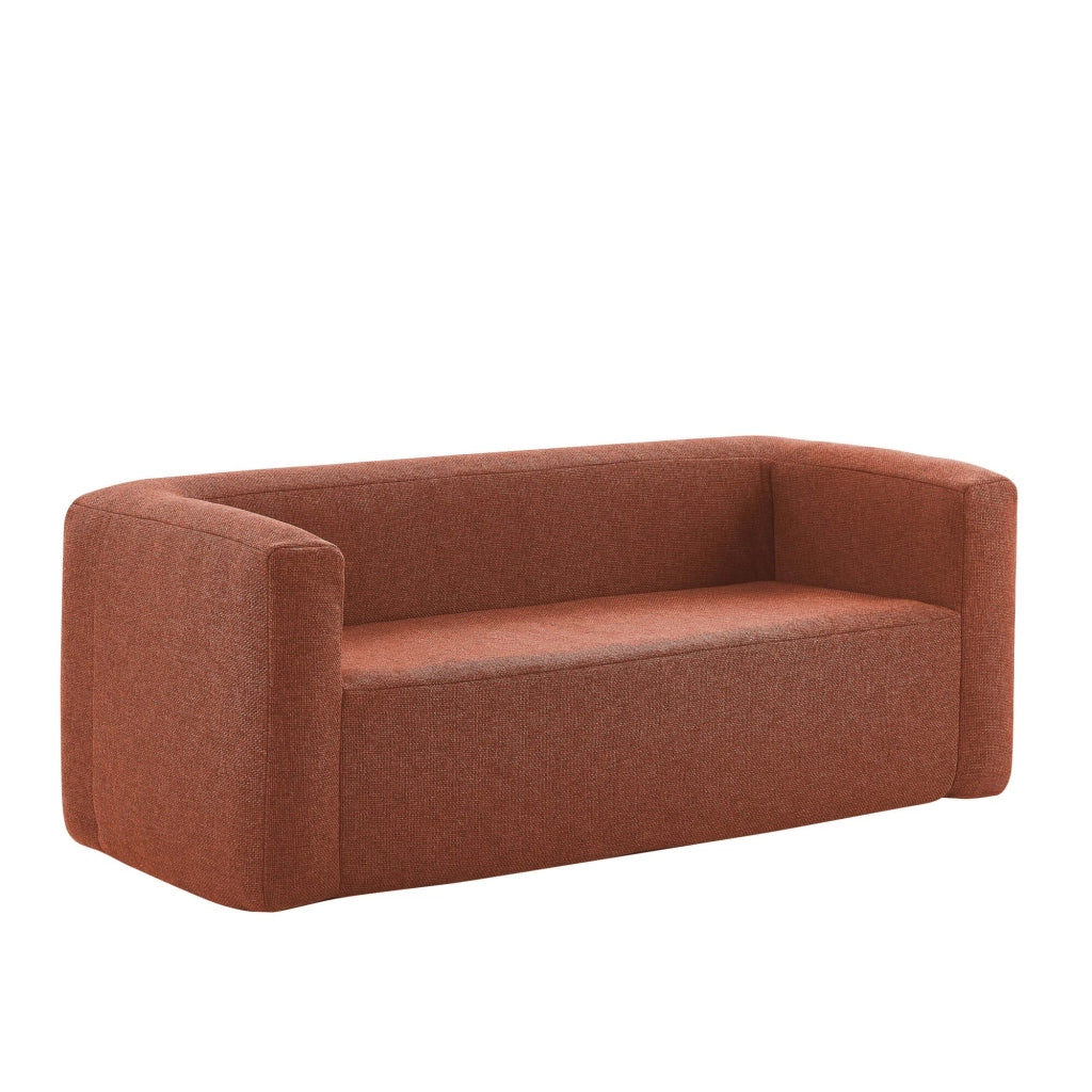 Divano gonfiabile 2-3 posti Terracotta - Interno ed esterno - Colore Terracotta