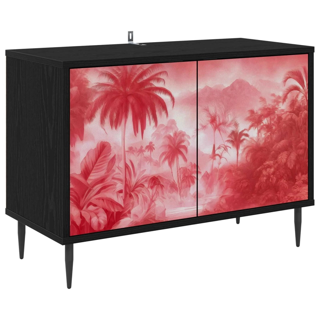 Mobile TV AACHEN 69 x 33 x 50,5 cm Rovere Nero 8007026