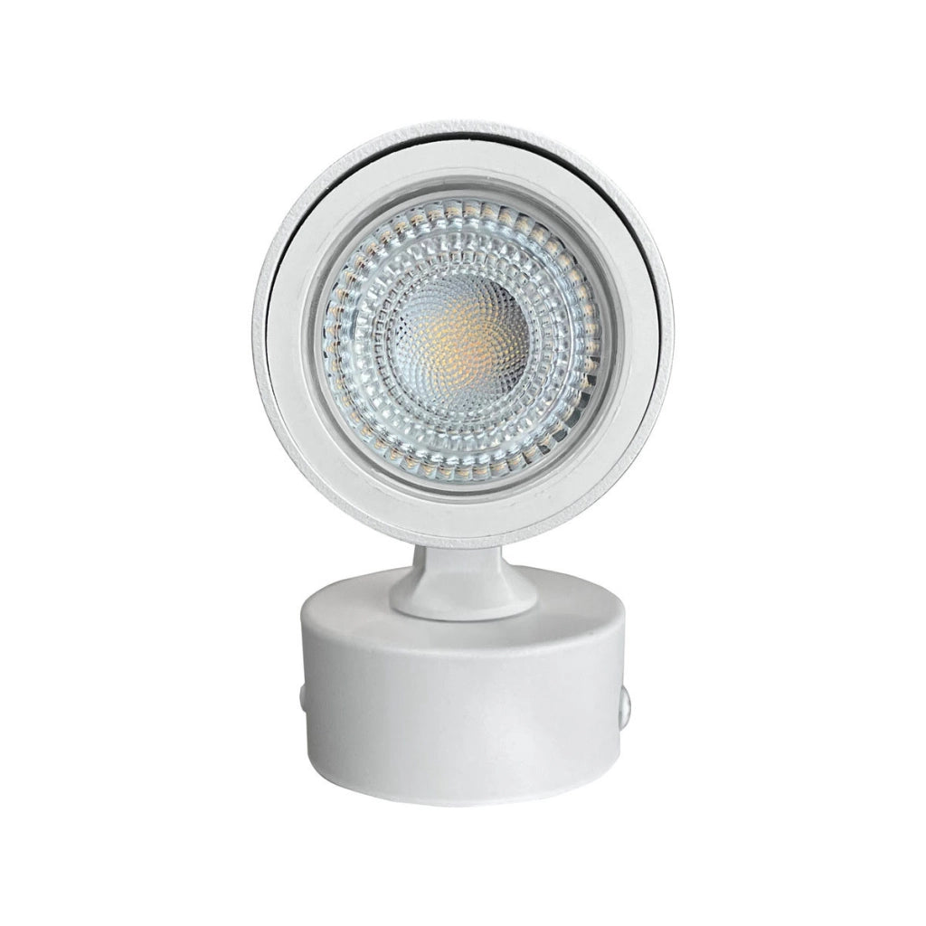 Light Prestige Anillo spot parete bianco/oro metallo 1xGU10