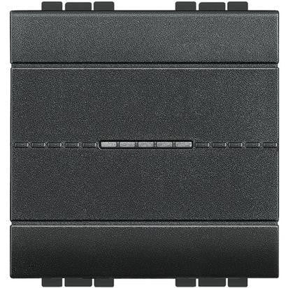 Living Light - Invertitore ax 16A 2m antracite - L4054M2
