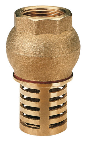 valvola di fondo in ottone art. 140  mis. 1.1/4 cod:ferx.vit4811