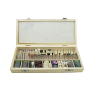 Trade Shop - Set Accessori Utensili Smerigliatrice Mini Trapano Punte Frese 200 Pz Modellismo -
