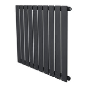 Radiatore Orizzontale Design Piatto Colonna Singola Antracite 600x700 mm