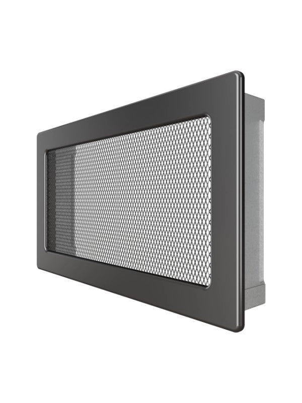 Griglia di ventilazione per camino Grafite - Classic 17x30