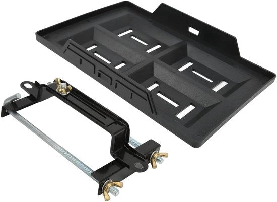 Impianto di supporto per batterie per installazione stabile - serie 27 e serie 30 - supporto batterie con stabilizzatore.