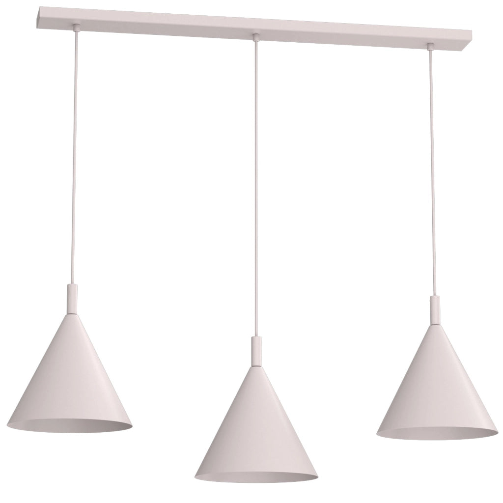 Lampada sospesa Vins 3xGU10 cashmere Luminex