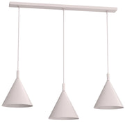 Lampada sospesa Vins 3xGU10 cashmere Luminex