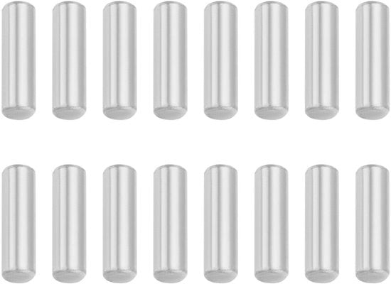 Puntaspillo in Acciaio Inossidabile 3x10mm - 50 Unità - Duraturo - Resistente alla Corrosione - Per la Riparazione di Mobili - Anticorrosivo