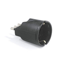 Adattatore Schuko Nero