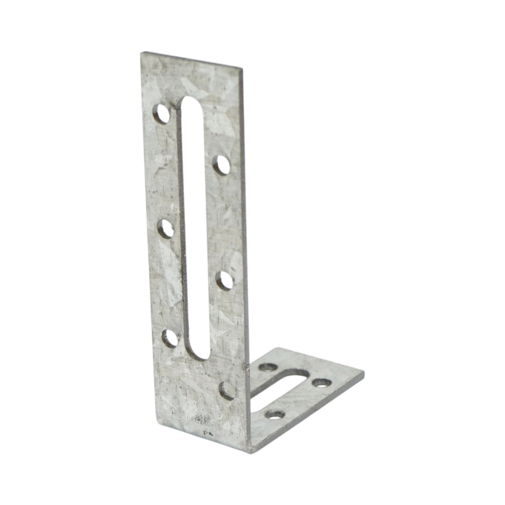 Biella regolabile 55x102x30mm, spessore 2mm, acciaio zincato