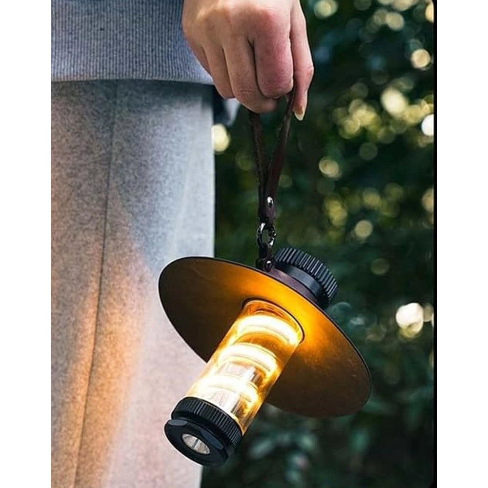 Trade Shop - Lanterna Luce Da Campeggio Lampada Emergenza Torcia Led Portatile Escursionismo 707pro -